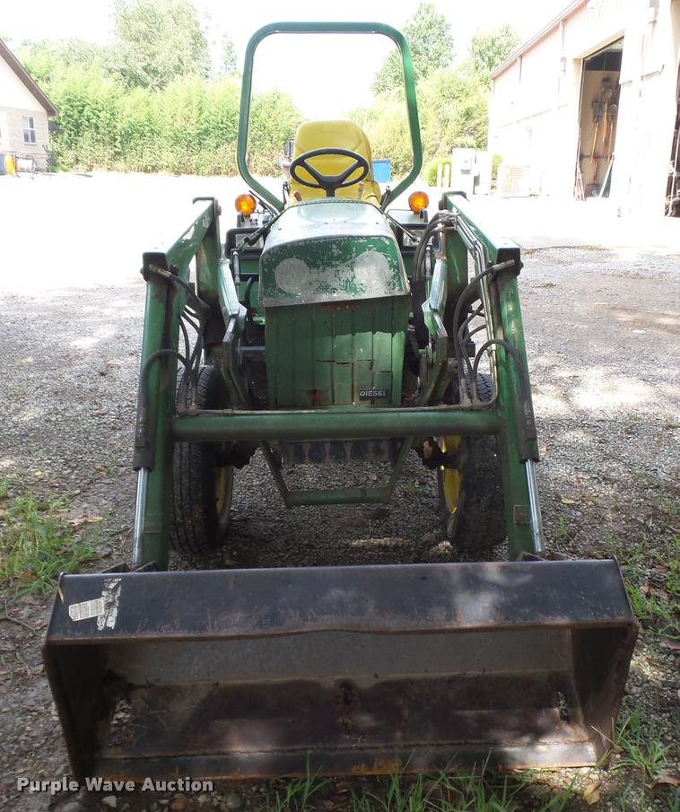 image for item CD9438 John Deere 855 tractor