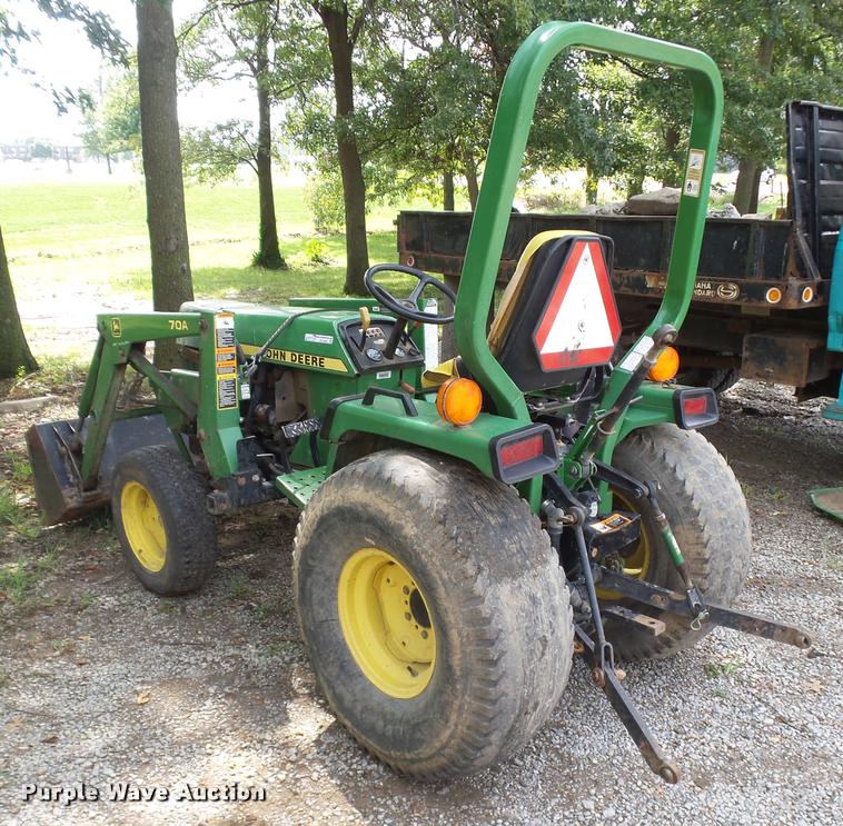 image for item CD9438 John Deere 855 tractor