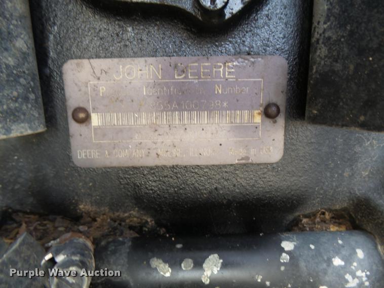 image for item CD9438 John Deere 855 tractor