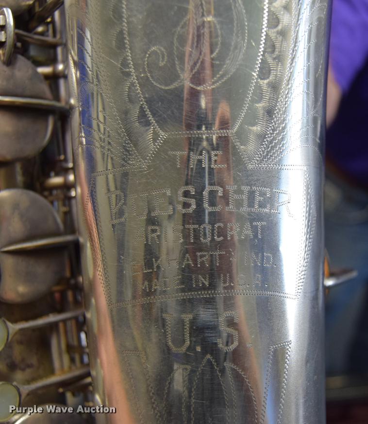 image for item CD9449 Buescher Big B Aristocrat saxophone