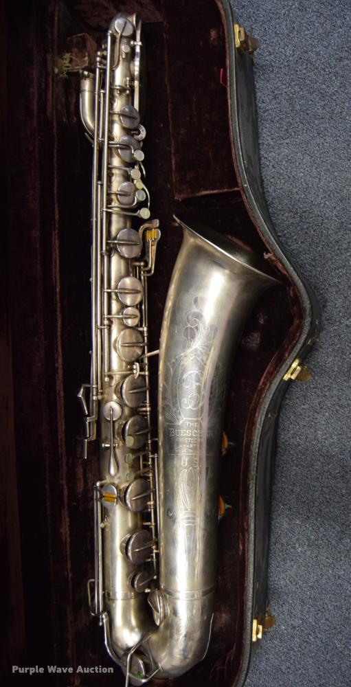 image for item CD9449 Buescher Big B Aristocrat saxophone