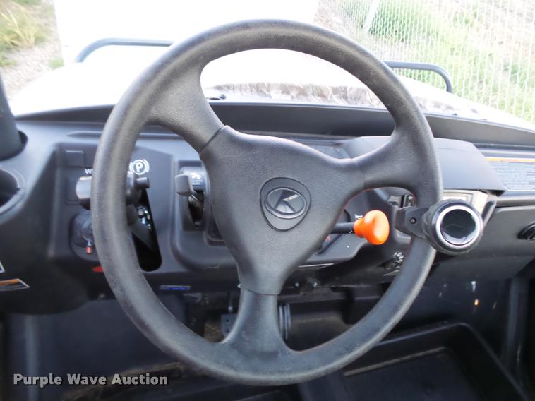 image for item DA2763 2015 Kubota X1120D utility vehicle