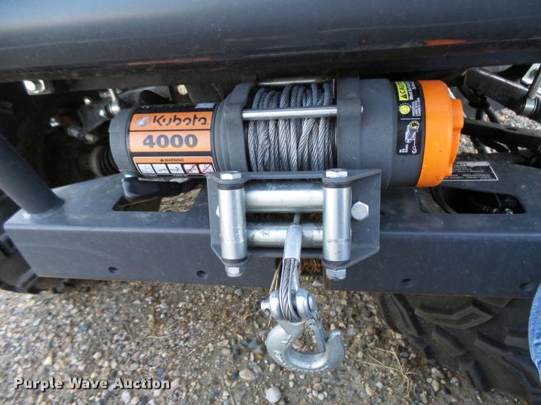 image for item DA2763 2015 Kubota X1120D utility vehicle