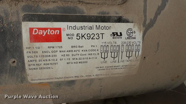 image for item DA8755 Dayton 3C14A exhaust fan