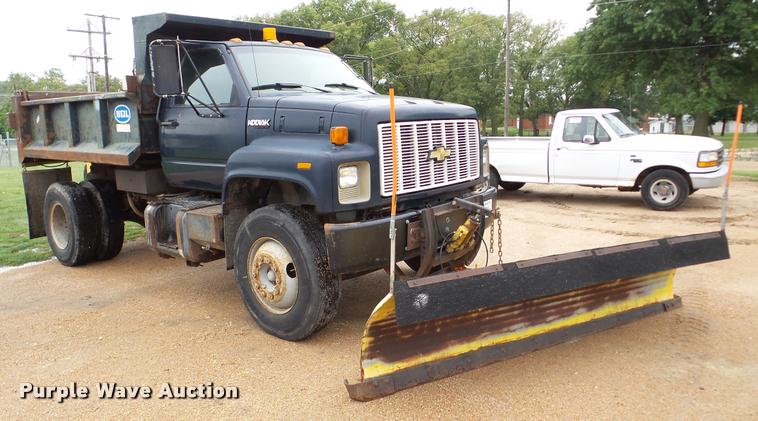 image for item DA8846 1991 Chevrolet Kodiak dump truck