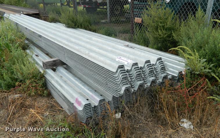 image for item J5091 (57) panels of corrugated decking