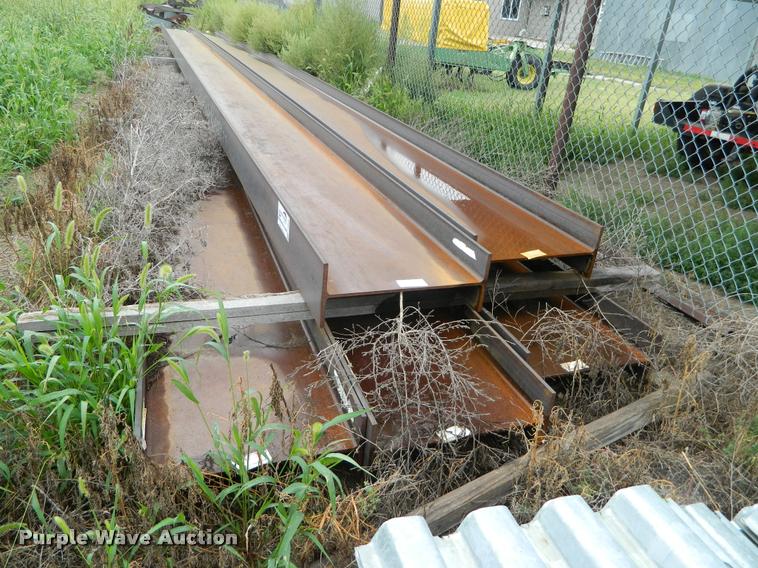 image for item J5092 (5) 44' steel bridge stringers