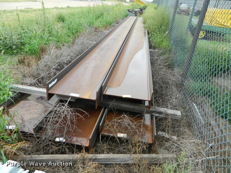 image for item J5092 (5) 44' steel bridge stringers