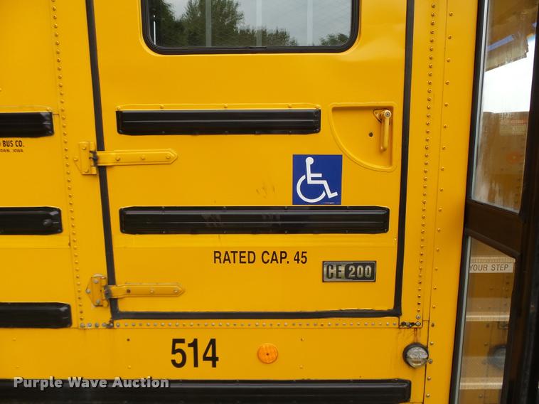 image for item K2096 2006 International CE school bus