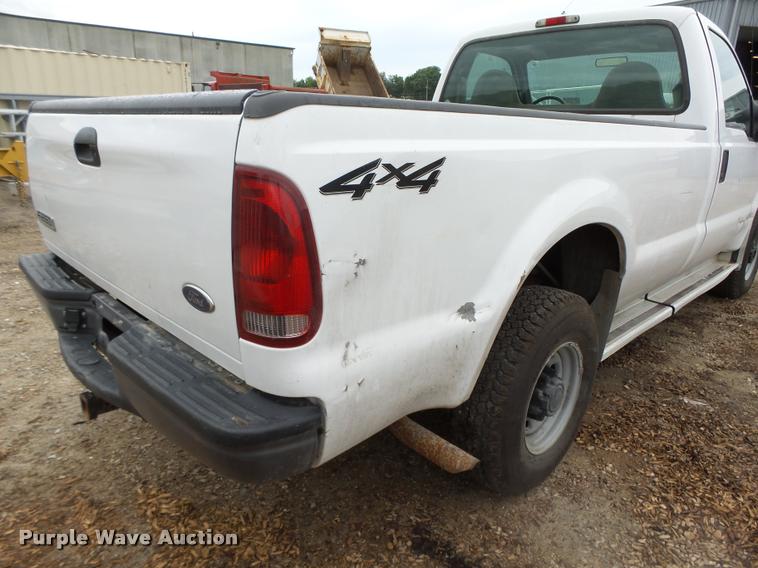 image for item K2138 2001 Ford F250 Super Duty XL pickup truck