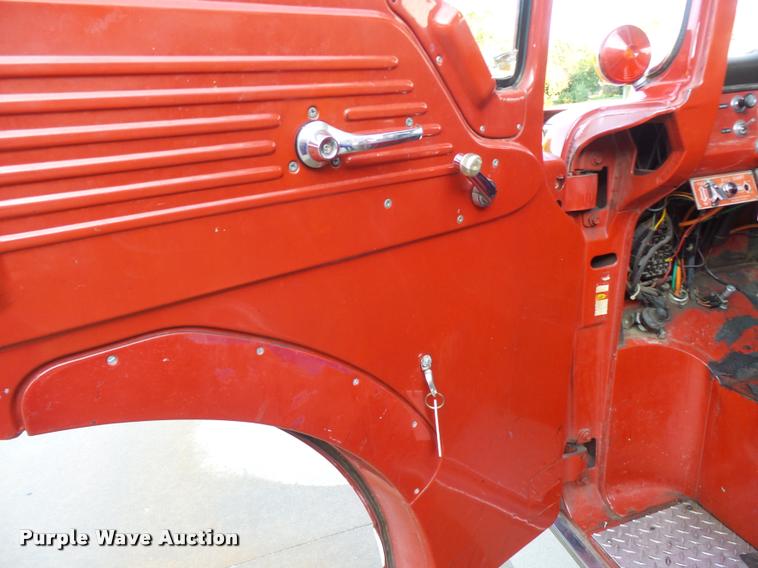 image for item K3078 1973 Ford Quint B5042 Snorkel ladder fire truck