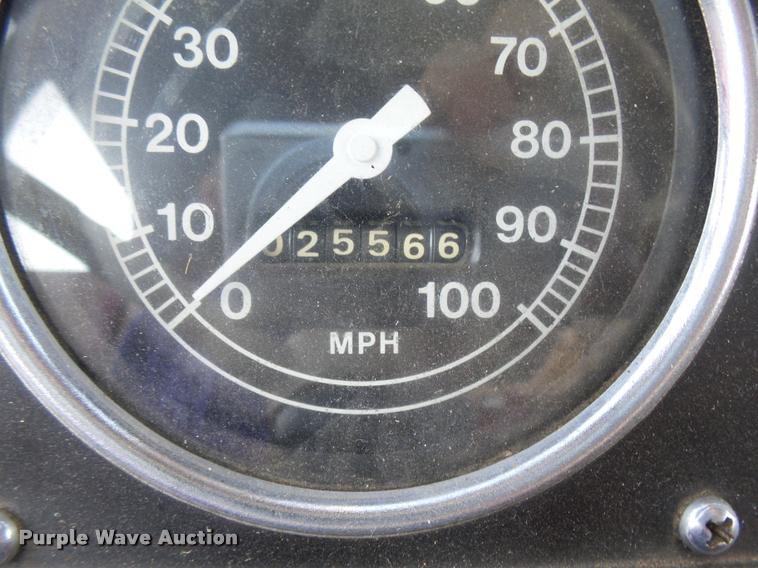 image for item K3078 1973 Ford Quint B5042 Snorkel ladder fire truck