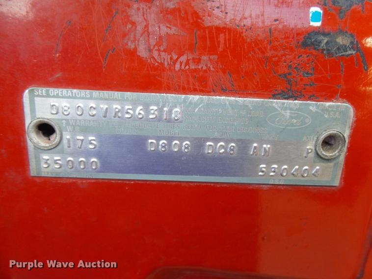 image for item K3078 1973 Ford Quint B5042 Snorkel ladder fire truck