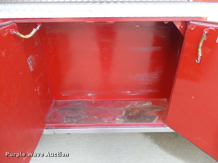 image for item K3078 1973 Ford Quint B5042 Snorkel ladder fire truck