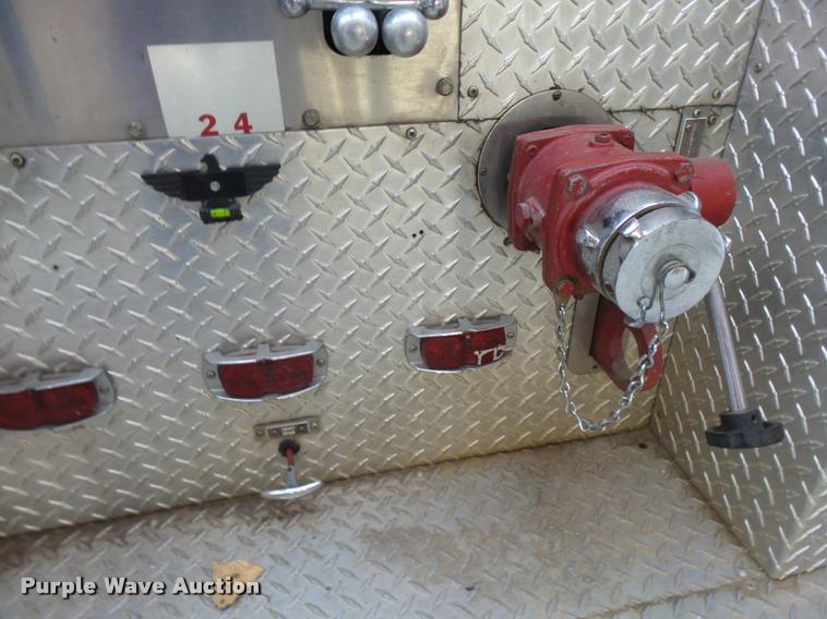 image for item K3078 1973 Ford Quint B5042 Snorkel ladder fire truck