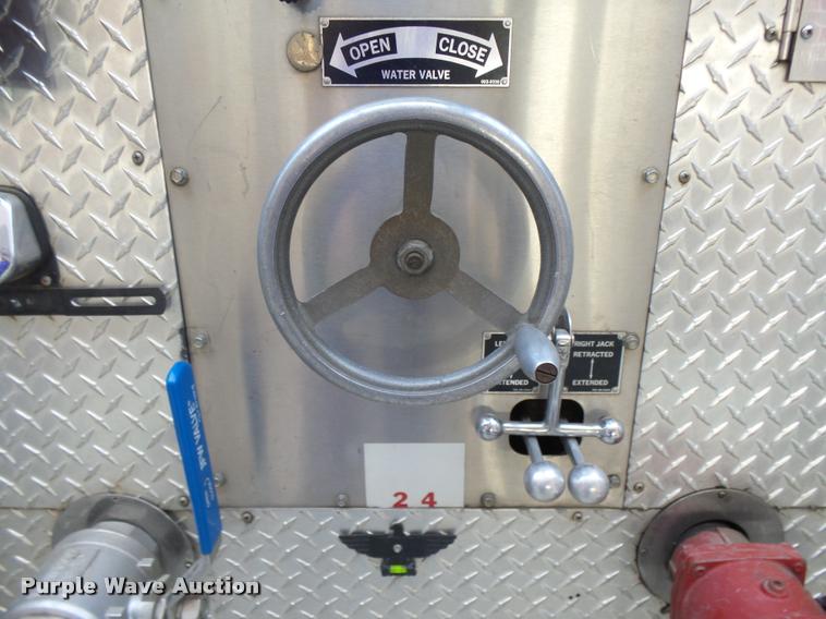 image for item K3078 1973 Ford Quint B5042 Snorkel ladder fire truck