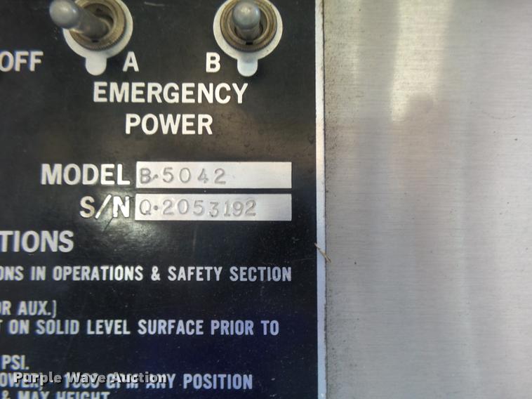 image for item K3078 1973 Ford Quint B5042 Snorkel ladder fire truck