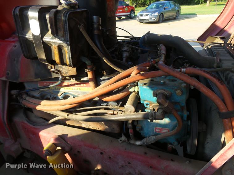 image for item K3078 1973 Ford Quint B5042 Snorkel ladder fire truck