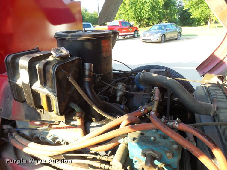 image for item K3078 1973 Ford Quint B5042 Snorkel ladder fire truck