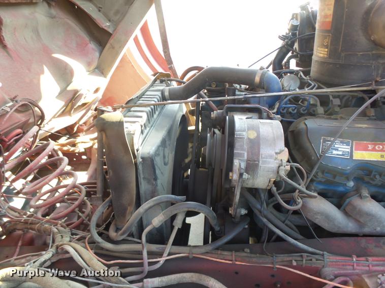 image for item K3078 1973 Ford Quint B5042 Snorkel ladder fire truck