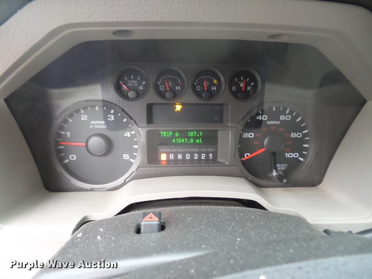 image for item K3524 2010 Ford F350 Super Duty Crew Cab utility truck