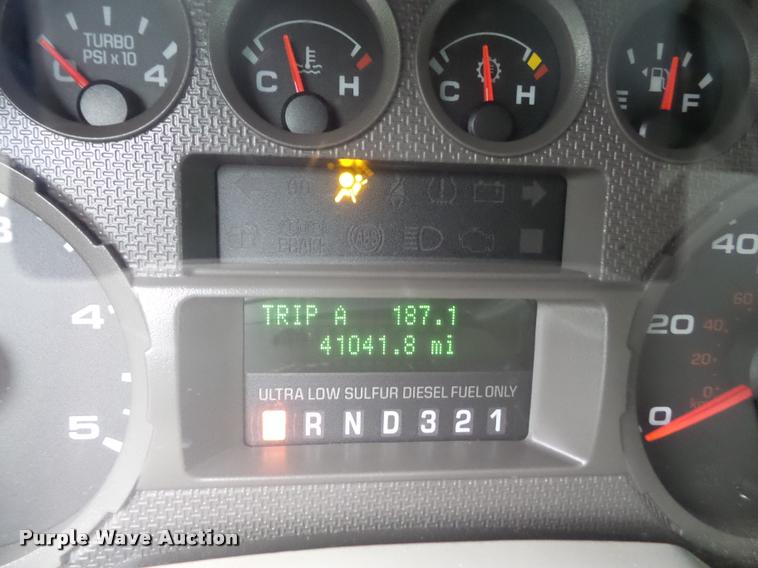 image for item K3524 2010 Ford F350 Super Duty Crew Cab utility truck