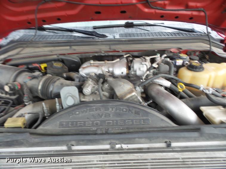 image for item K3524 2010 Ford F350 Super Duty Crew Cab utility truck