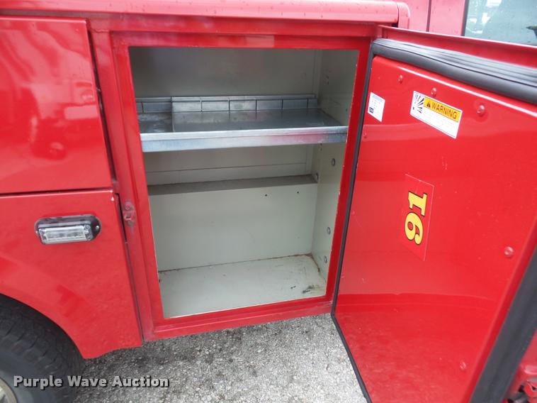 image for item K3524 2010 Ford F350 Super Duty Crew Cab utility truck