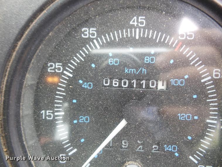 image for item K3525 2002 Sterling SC8000 Cargo Allianz Johnston street sweeper truck