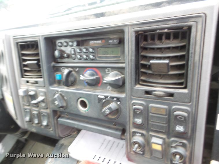 image for item K3525 2002 Sterling SC8000 Cargo Allianz Johnston street sweeper truck