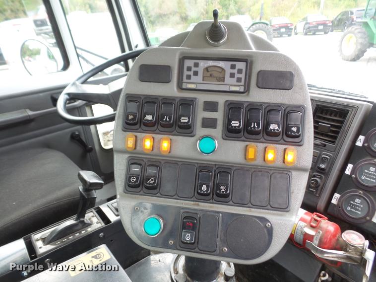 image for item K3525 2002 Sterling SC8000 Cargo Allianz Johnston street sweeper truck