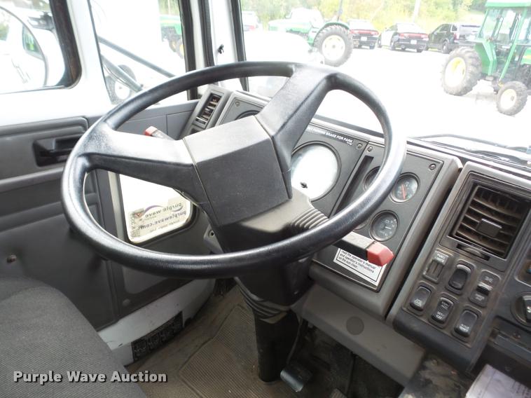 image for item K3525 2002 Sterling SC8000 Cargo Allianz Johnston street sweeper truck