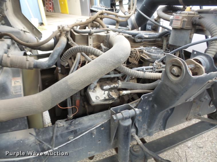 image for item K3525 2002 Sterling SC8000 Cargo Allianz Johnston street sweeper truck