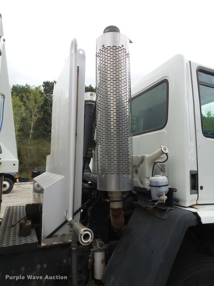 image for item K3525 2002 Sterling SC8000 Cargo Allianz Johnston street sweeper truck