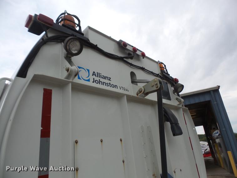 image for item K3525 2002 Sterling SC8000 Cargo Allianz Johnston street sweeper truck