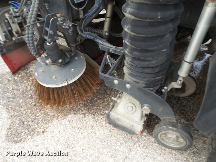 image for item K3525 2002 Sterling SC8000 Cargo Allianz Johnston street sweeper truck