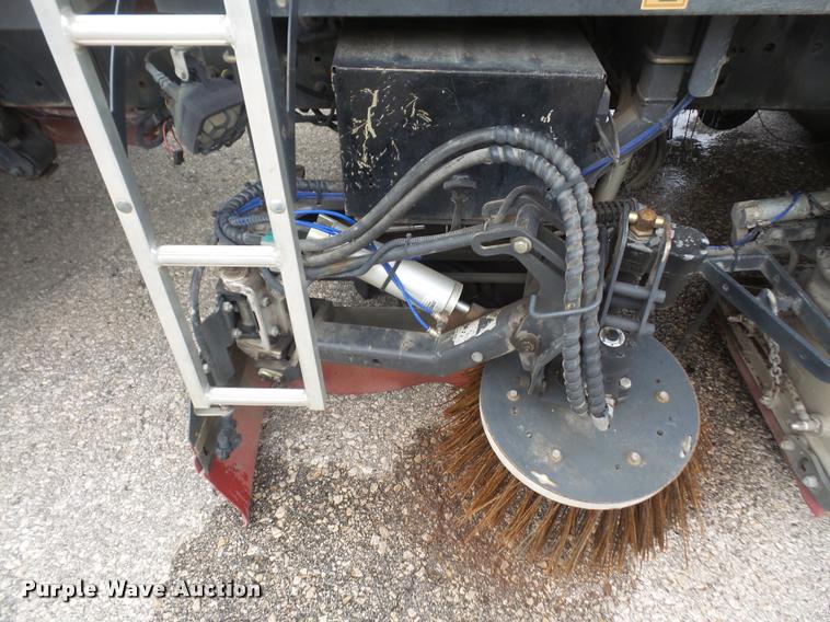 image for item K3525 2002 Sterling SC8000 Cargo Allianz Johnston street sweeper truck