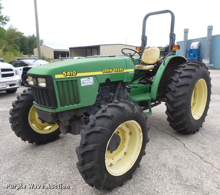 image for item K3529 2000 John Deere 5410 MFWD tractor