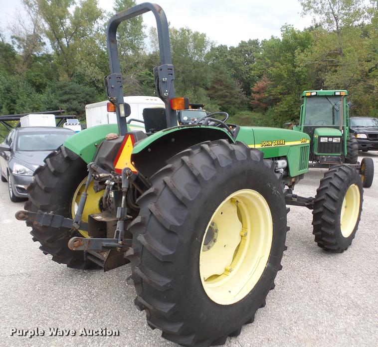 image for item K3529 2000 John Deere 5410 MFWD tractor
