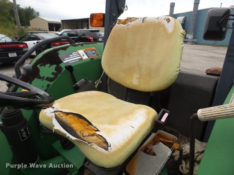 image for item K3529 2000 John Deere 5410 MFWD tractor