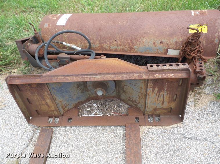 image for item K3535 Melroe angle broom skid steer attachment