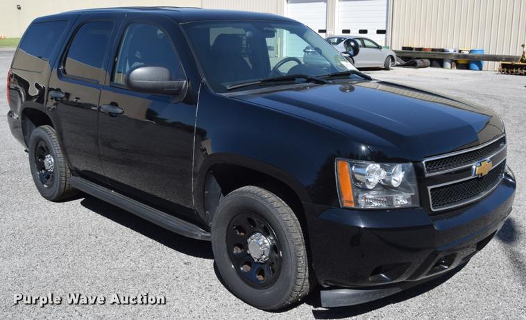 image for item L2566 2013 Chevrolet Tahoe Police SUV