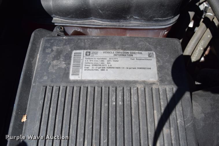 image for item L2566 2013 Chevrolet Tahoe Police SUV