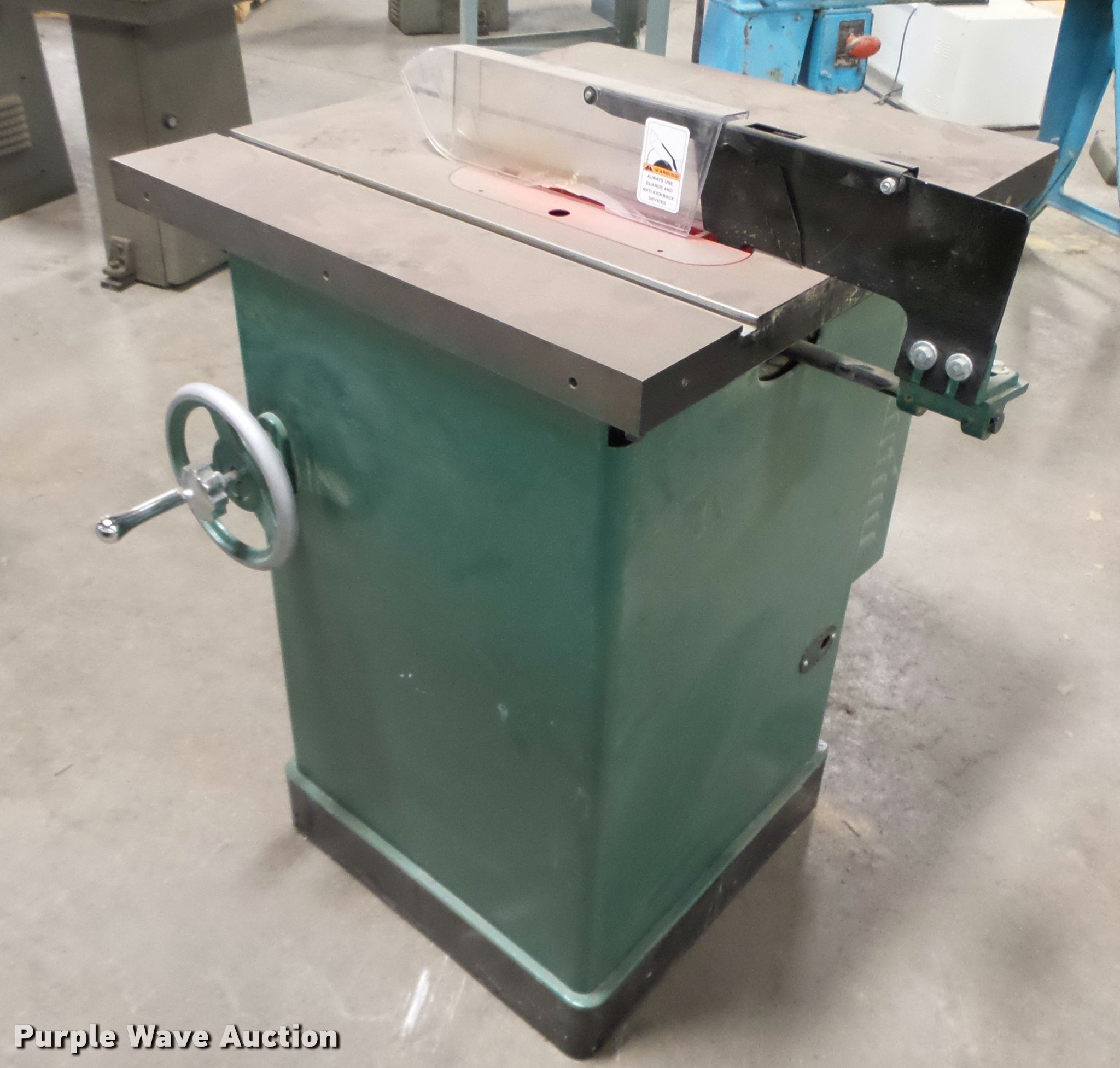 Grizzly G1023SLX table saw in Des Moines, IA Item K2113 sold Purple