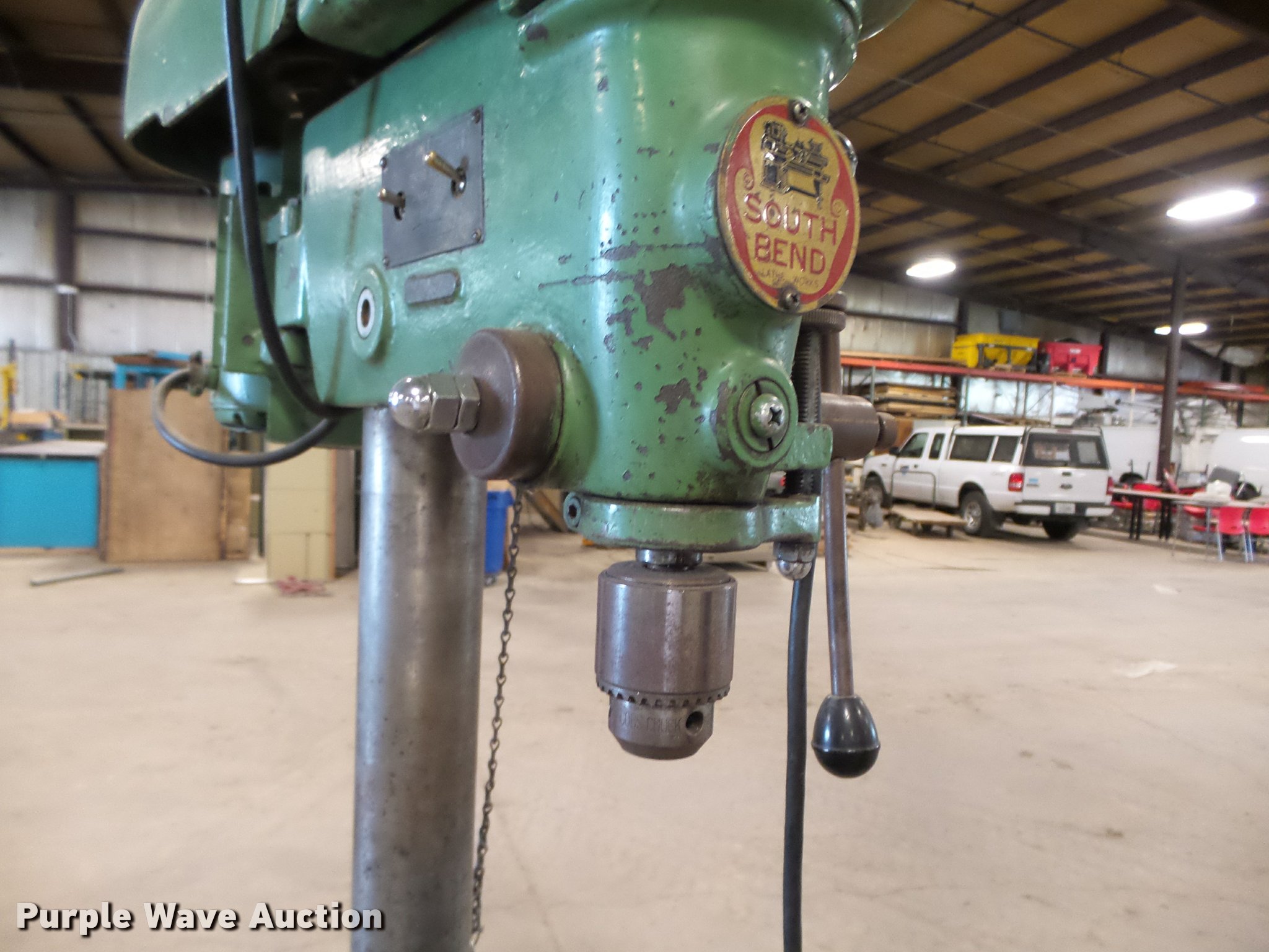 South Bend drill press in Des Moines, IA Item K2117 sold Purple Wave