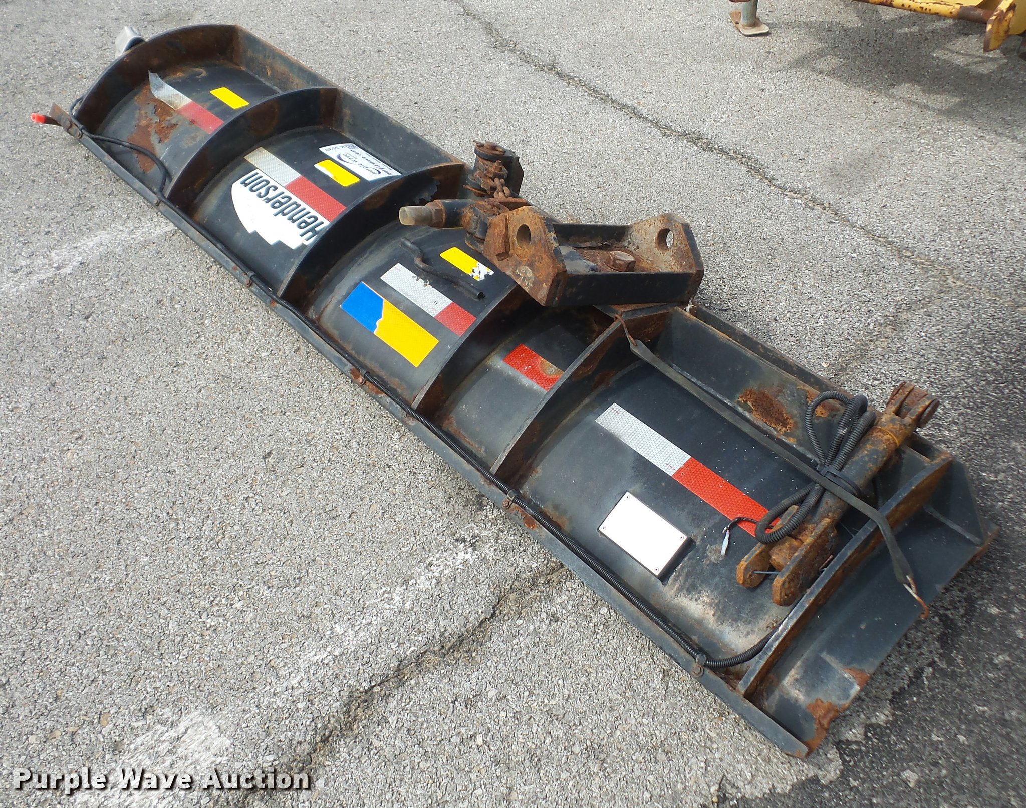 Henderson wing plow in Topeka, KS | Item K3539 sold | Purple Wave