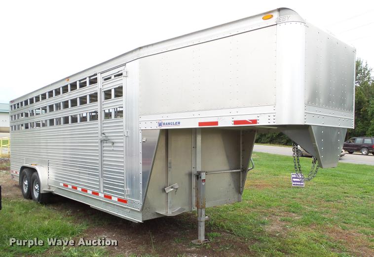 image for item BZ9853 2011 Eby Wrangler livestock trailer