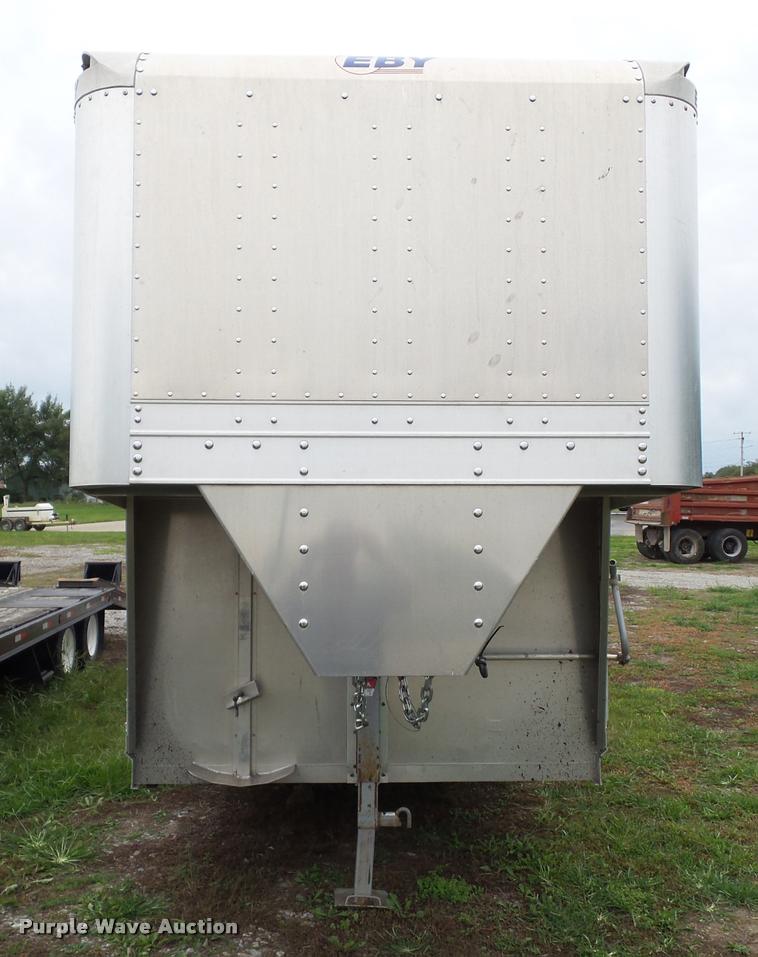 image for item BZ9853 2011 Eby Wrangler livestock trailer