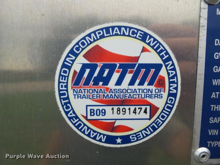 image for item BZ9853 2011 Eby Wrangler livestock trailer