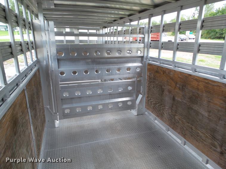 image for item BZ9853 2011 Eby Wrangler livestock trailer